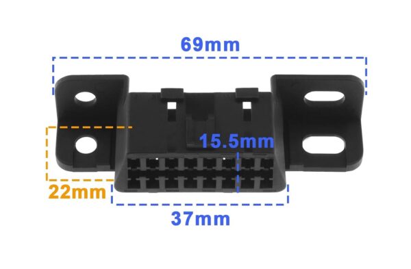 Conector Hembra - 16 Pines OBDII - Imagen 3