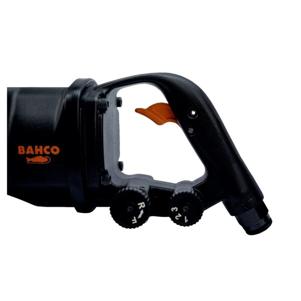 BAHCO Llave de impacto ligera de cuadradillo de 1" con mecanismo de doble martillo y eje largo BP905L - Imagen 2